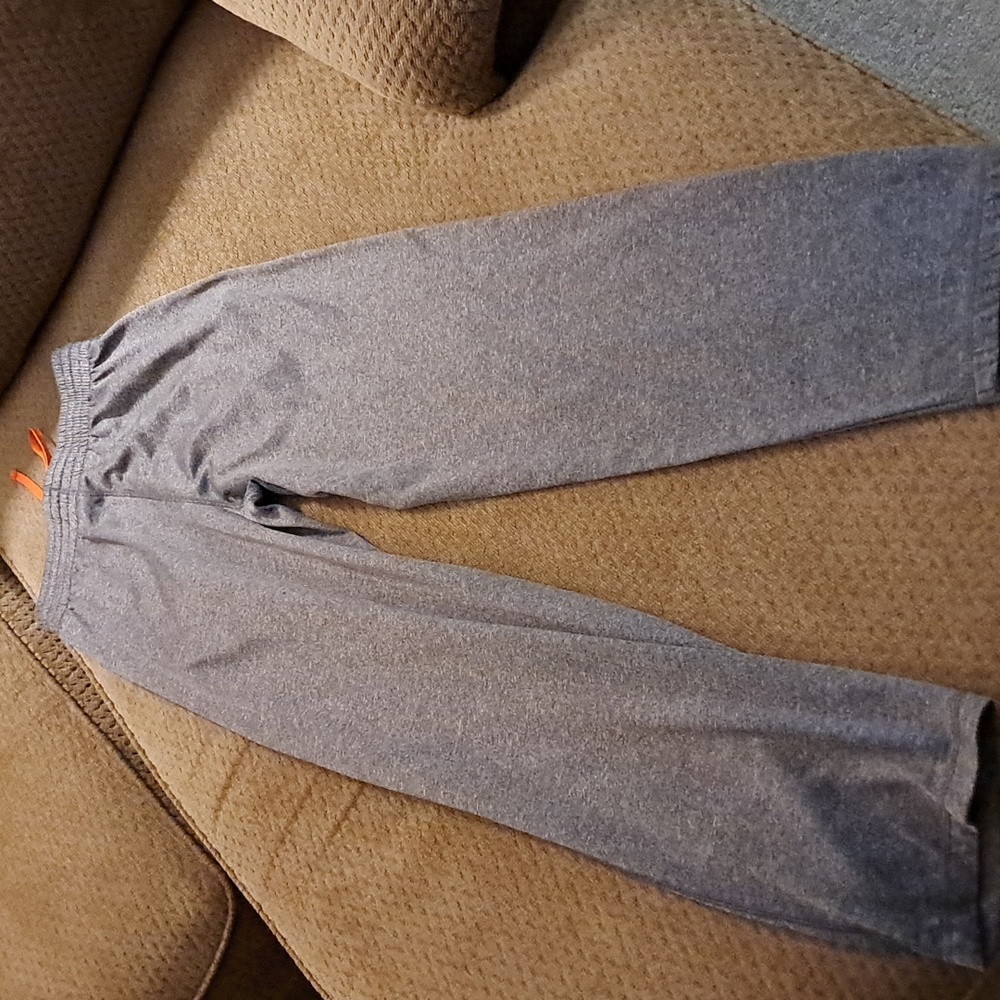 Syracuse Orange University Gray Drawstring Sweatpants with SU Orange Print - Picture 8 of 8